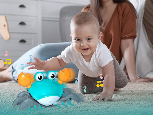 Jouet de Crabe Rampant pour Bébé : Un Must-Have pour le Développement Moteur