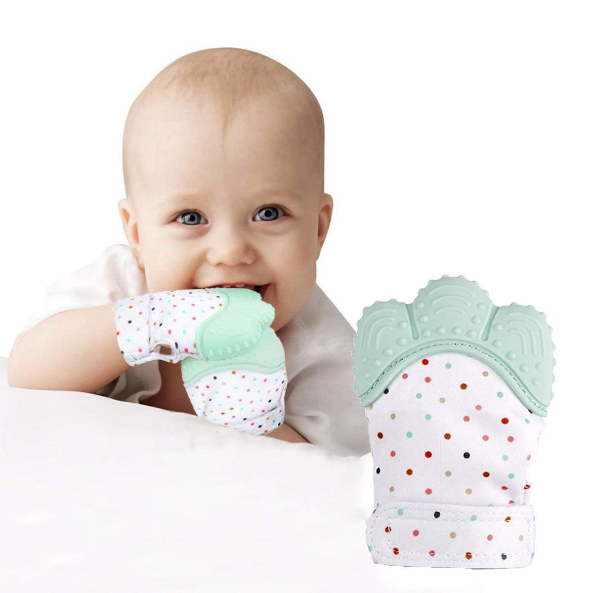 Gants de Dentition pour bébé - Mon Adorable Bebe
