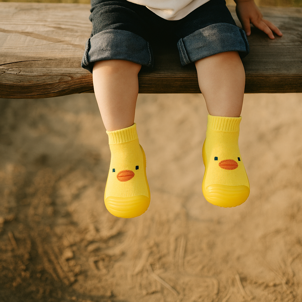 Chaussures Bébé en Forme de Canard Adorable