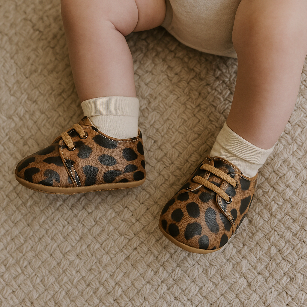Chaussures en Cuir pour Bébé