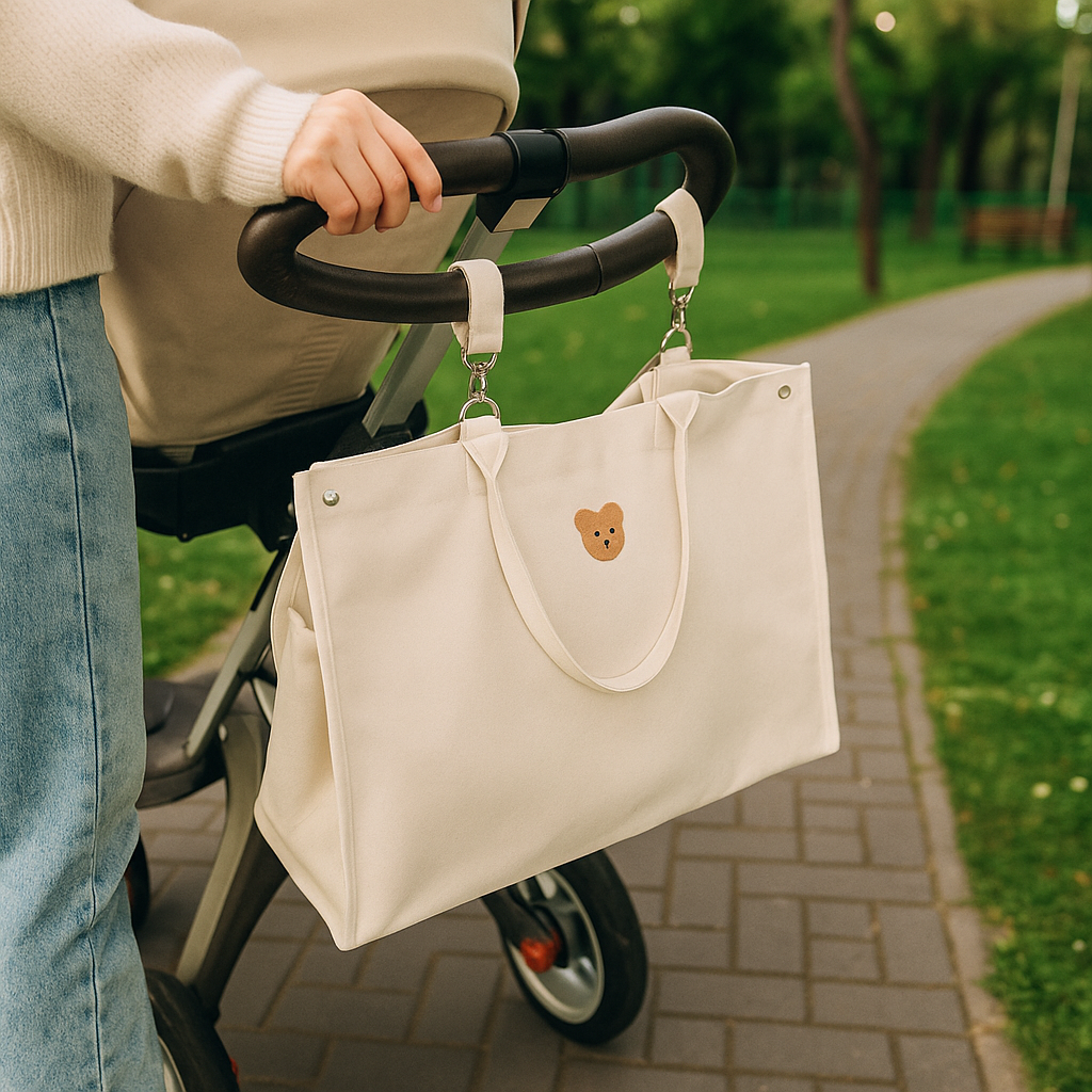 Sac a langer bebe En toile | TwistTote