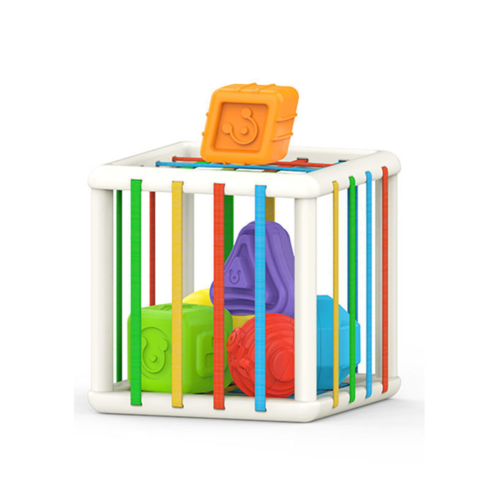 Jouet de Tri Sensoriel Montessori cube - Mon Adorable Bebe