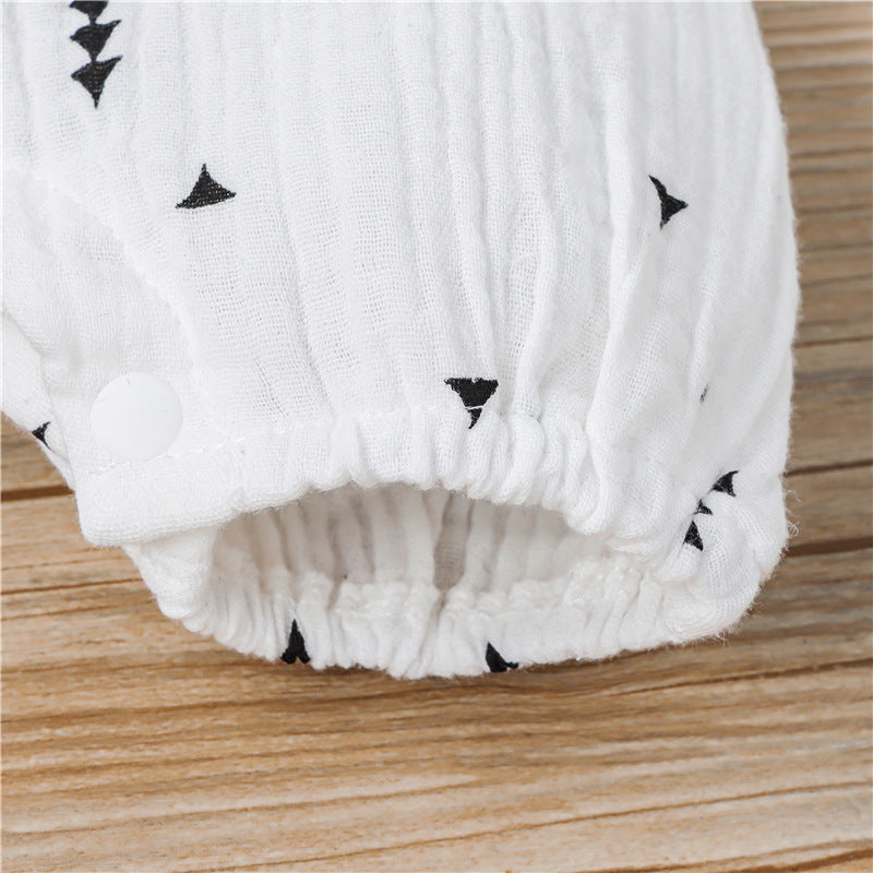 Barboteuse Bébé Sans Manches à Motifs Adorables - Mon Adorable Bébé