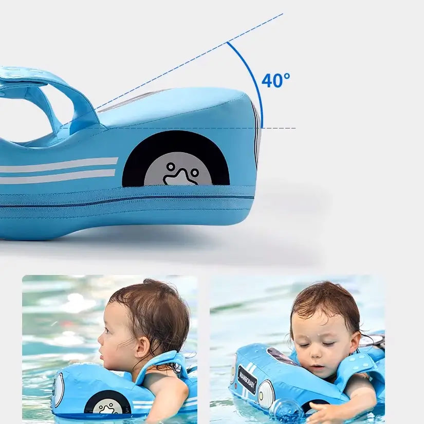 Bouee pour bebe en forme de voiture | FloatFleet