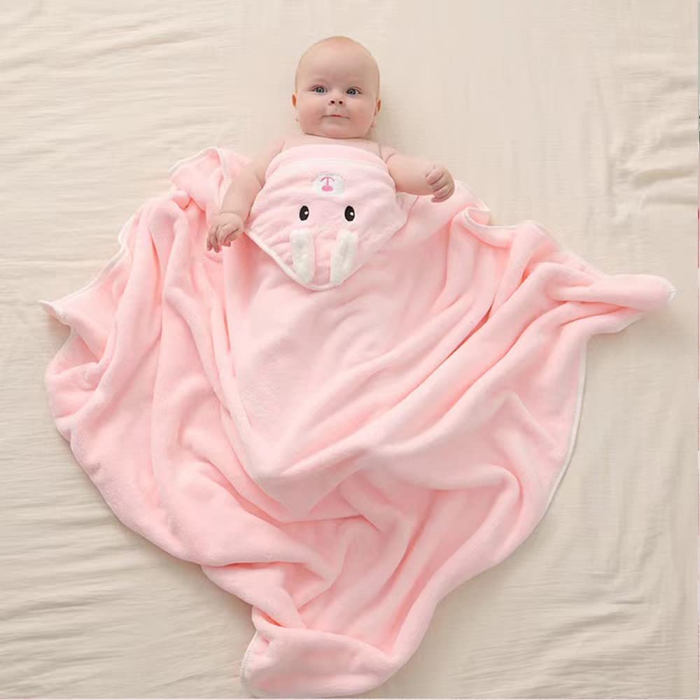 Cape de Bain Bébé à Motif d'animaux - Mon Adorable Bébé