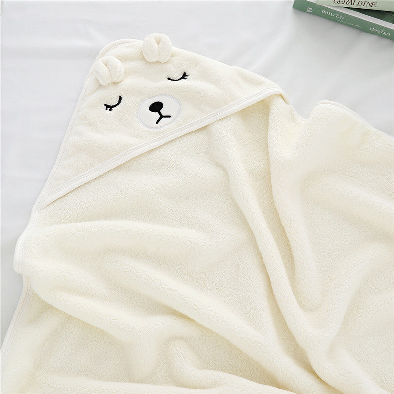 Cape de Bain Bébé à Motif d'animaux - Mon Adorable Bébé
