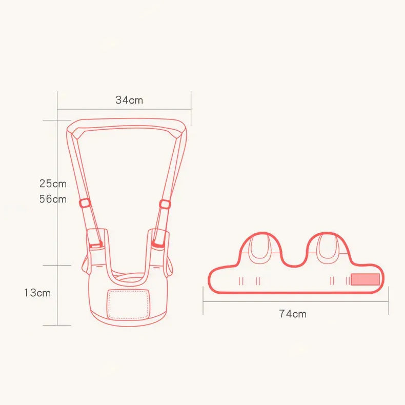 Ceinture de marche d'apprentissage pour bébé