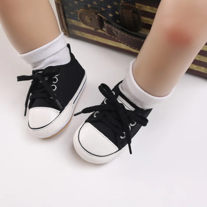 Chaussure_bebe_premier_pas_en_Toile_noir