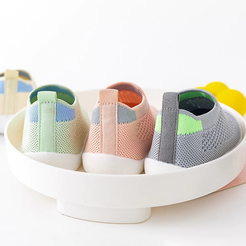 Chaussures Bébé en Maille Respirante - couleurs