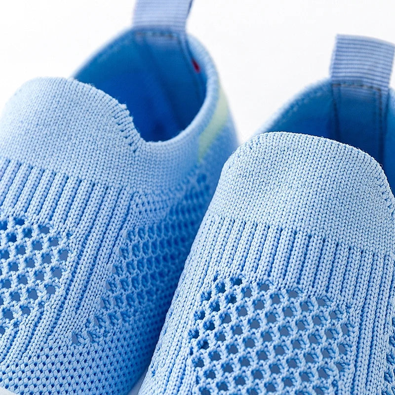 Chaussures Bébé en Maille Respirante détails