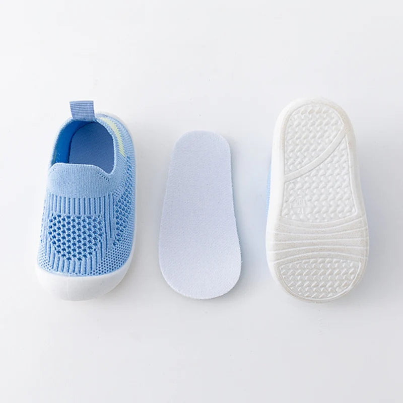 Chaussures Bébé en Maille Respirante semelle