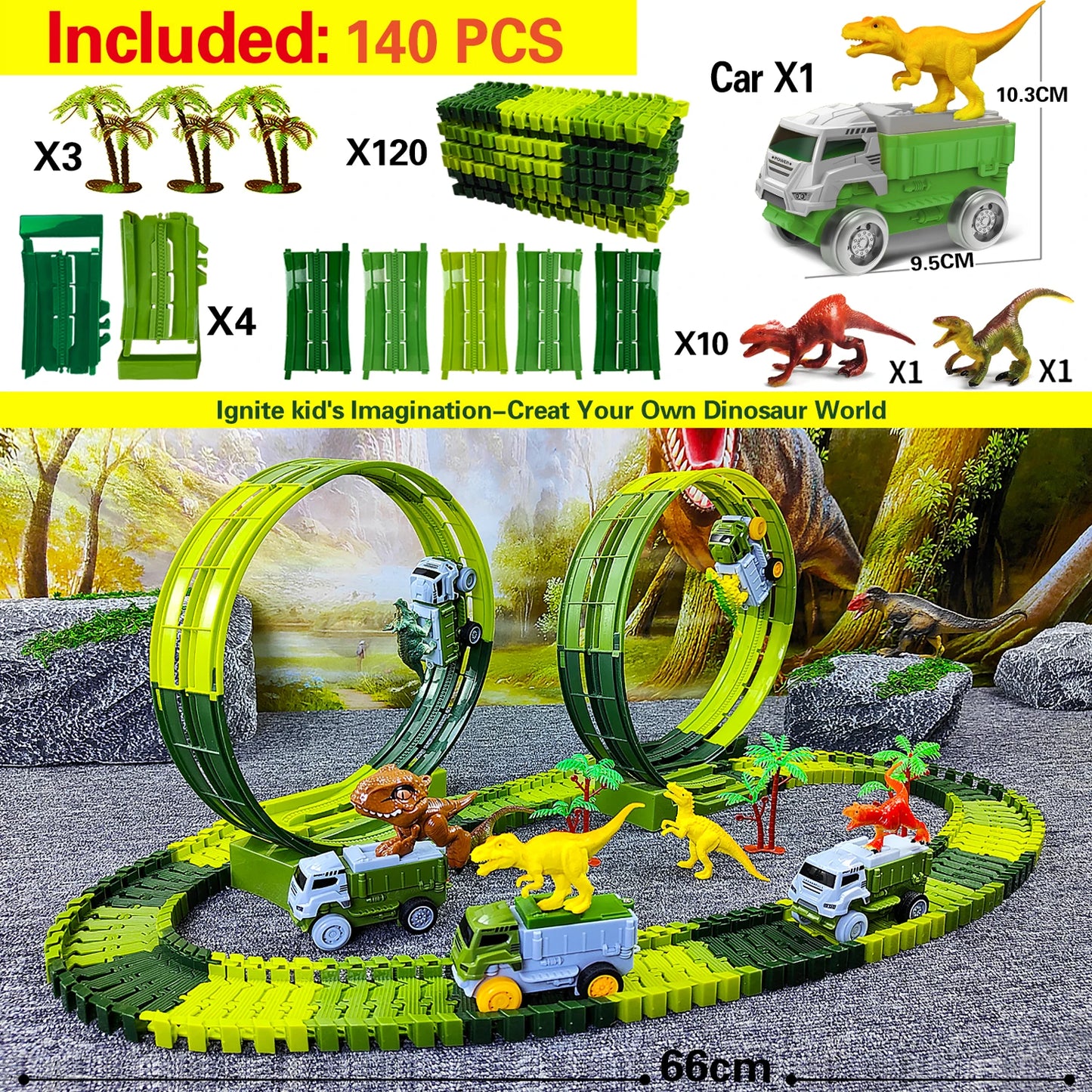 Circuit voiture anti-gravité avec looping vertical | GravityLoop