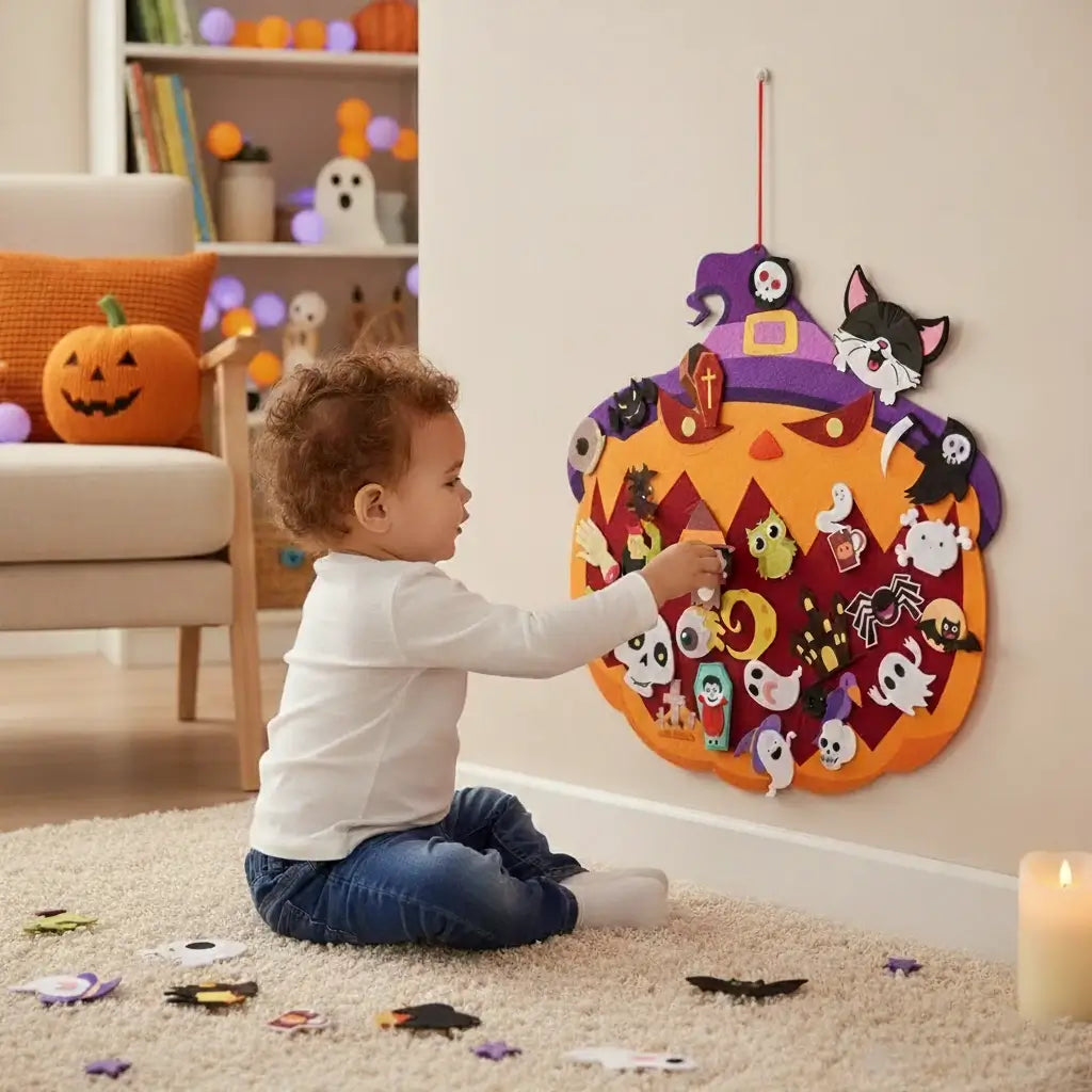 Citrouille d'Halloween Montessori | PumpkinPlay