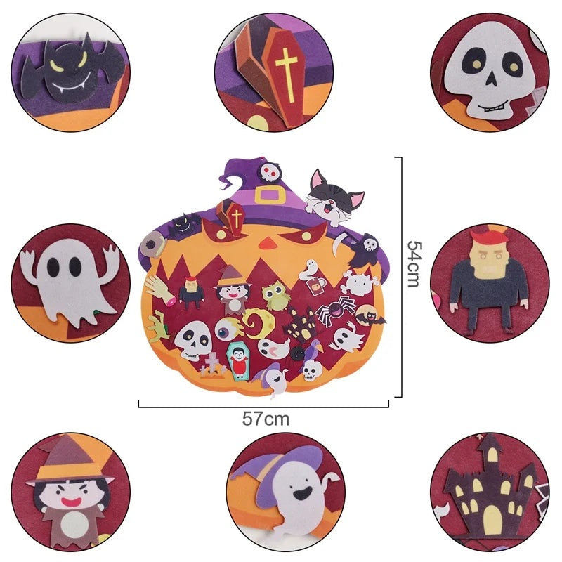 Citrouille d'Halloween Montessori | PumpkinPlay
