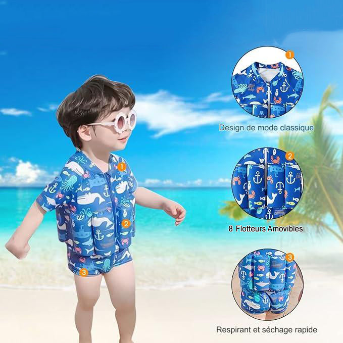 Combinaison de Bain Flottante pour Enfants | FloatSuit