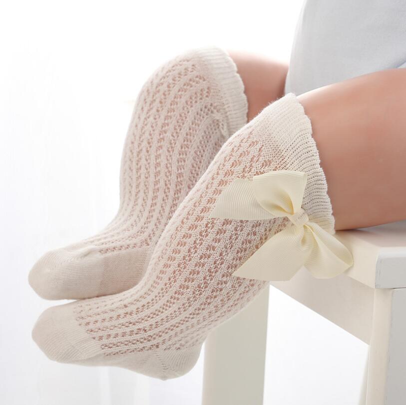 Chaussettes Hautes à Papillon pour Bébé Fille - Mon Adorable Bébé