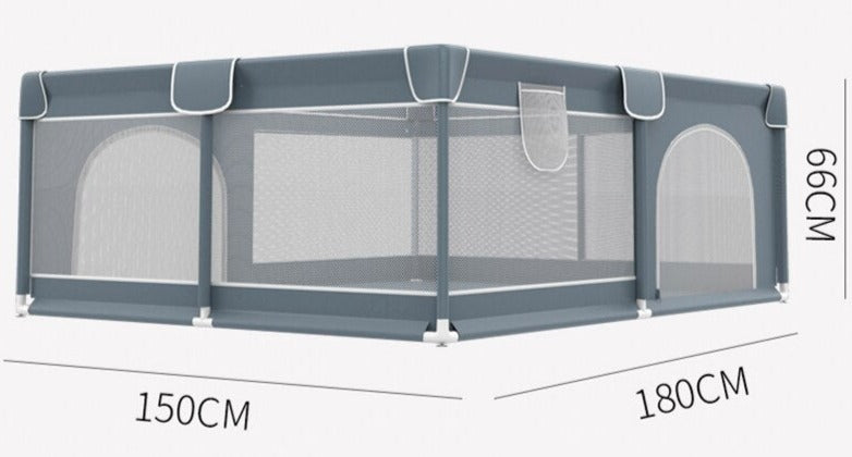 Parc Bébé Pliable avec Tapis Amovible - Mon Adorable Bébé