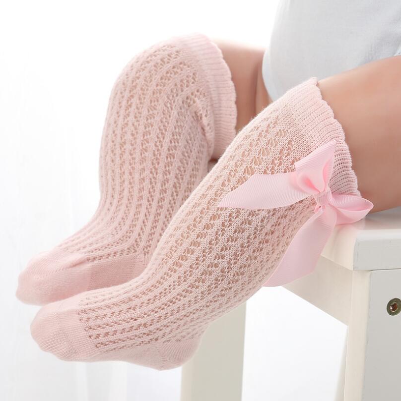 Chaussettes Hautes à Papillon pour Bébé Fille - Mon Adorable Bébé