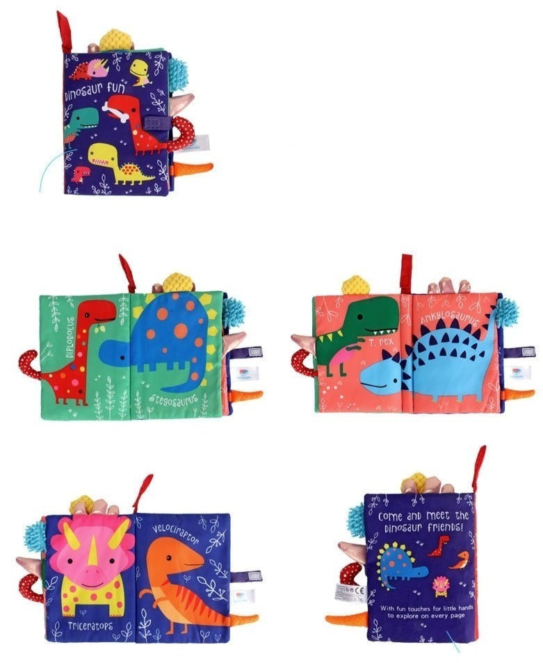 Livre en tissu d'apprentissage de l'anglais pour bébé