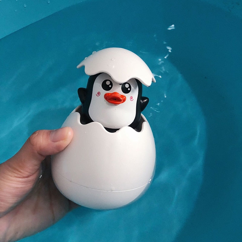 Jouet d'Œuf de Bain pour Bébé à Motifs Adorables - Mon Adorable Bébé