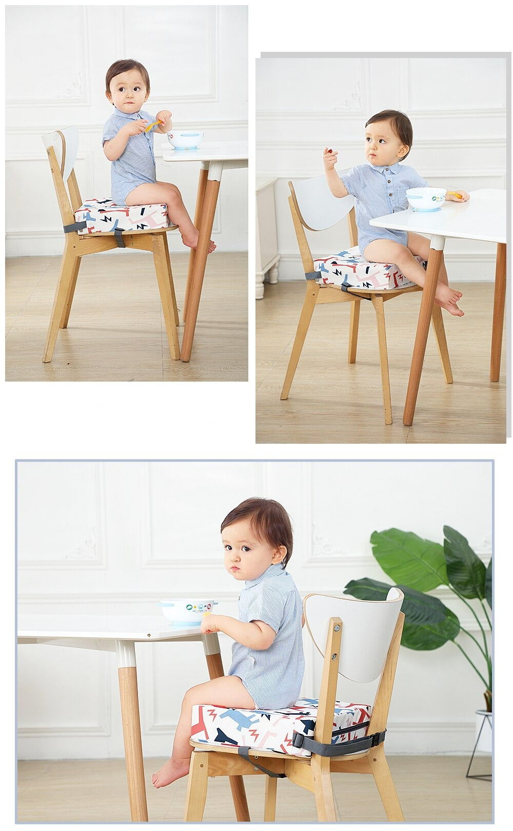 Réhausseur Chaise pour Bébé à Motifs Adorables - Mon Adorable Bébé