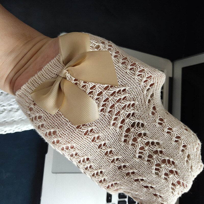 Chaussettes Hautes à Papillon pour Bébé Fille - Mon Adorable Bébé