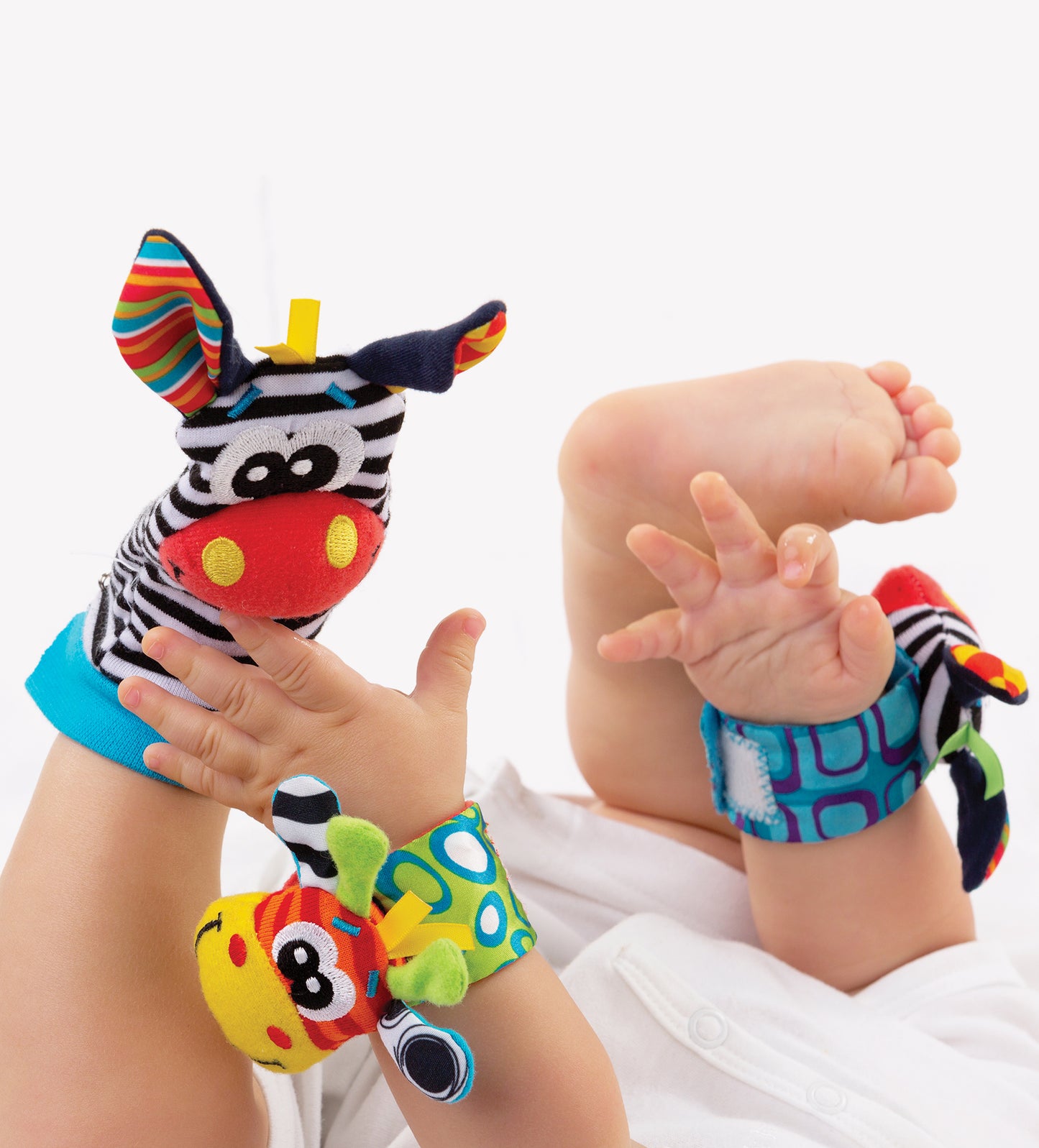 Hochets Mains et Pieds pour Bébé - Mon Adorable Bébé