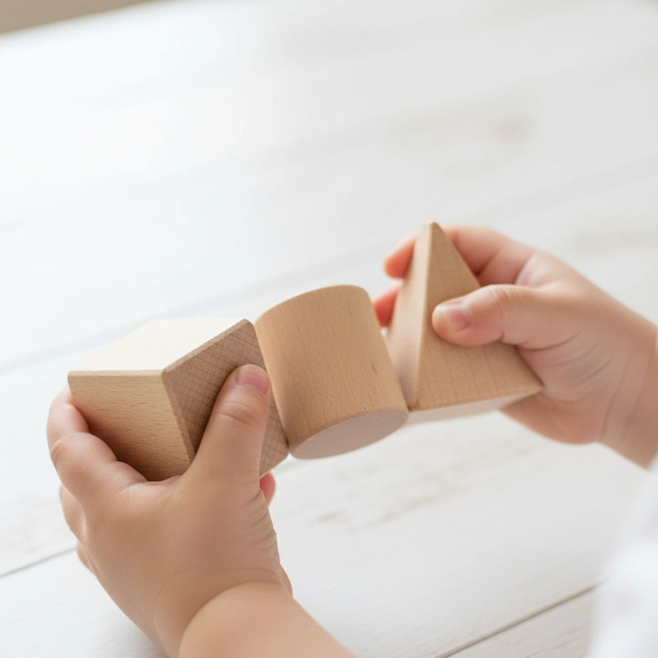 Jeu de construction en bois naturel | WoodiFun