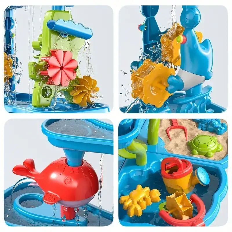 Jeux d'eau enfant multi-activités fontaine activités