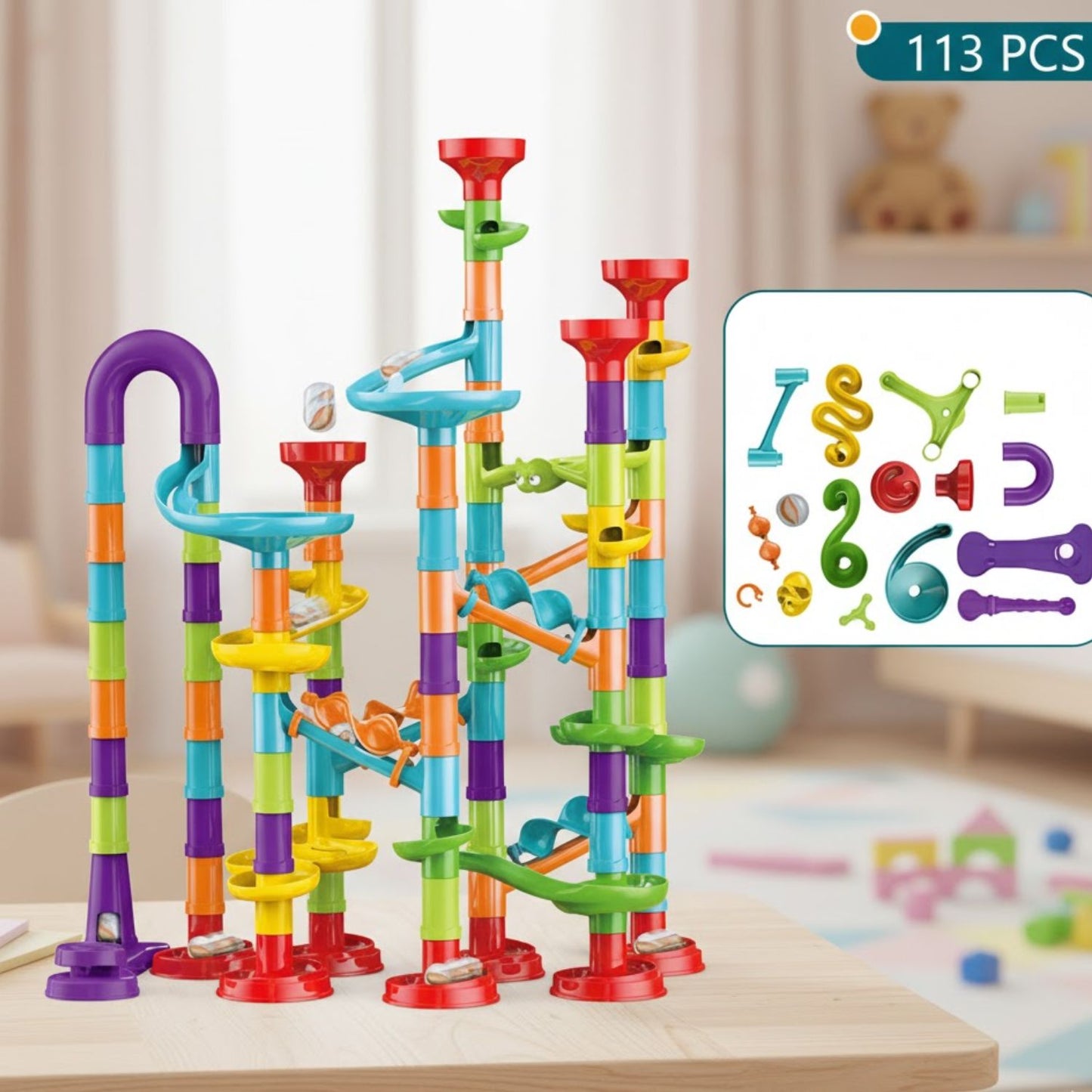 Jeux de construction de piste à billes