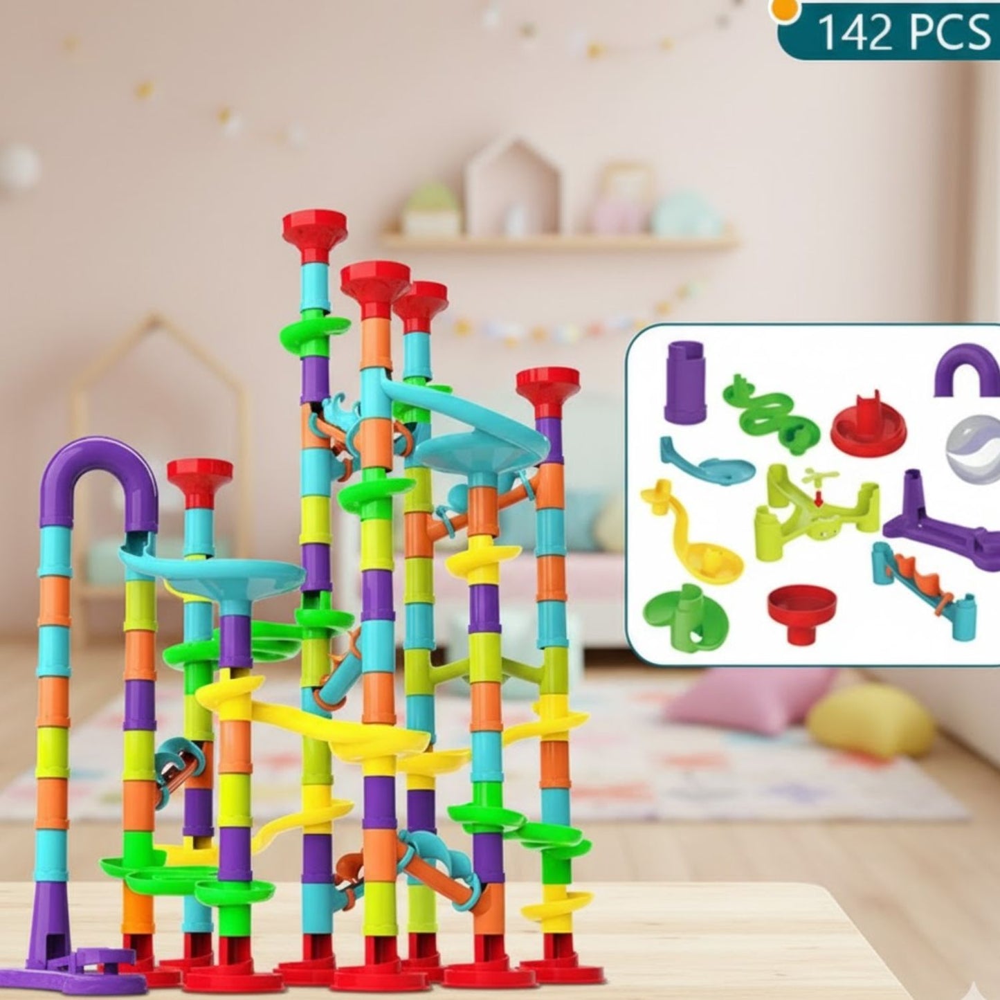 Jeux de construction de piste à billes