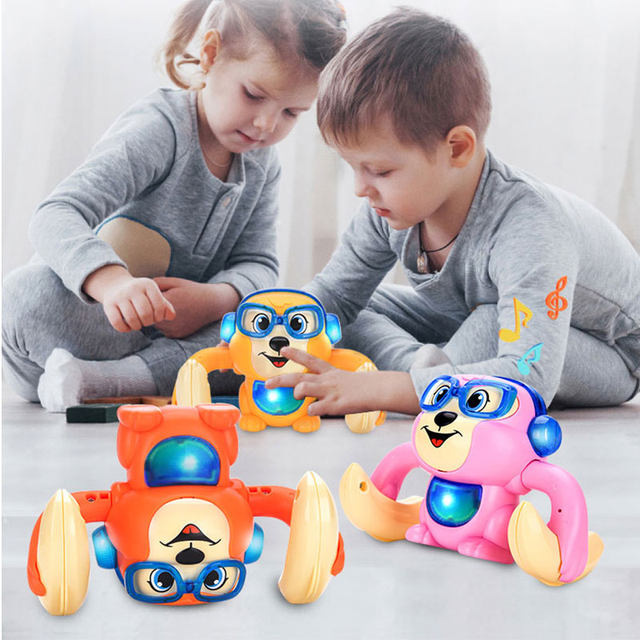 Jouet Musical de Singe Culbuteur pour Bébé - Mon Adorable Bébé
