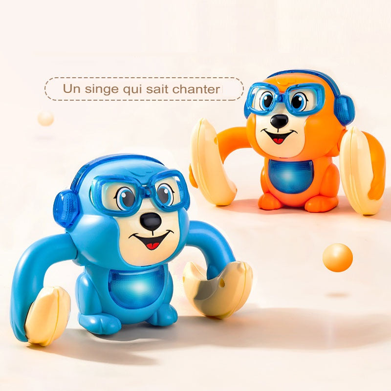 Jouet Musical de Singe Culbuteur pour Bébé - Mon Adorable Bébé