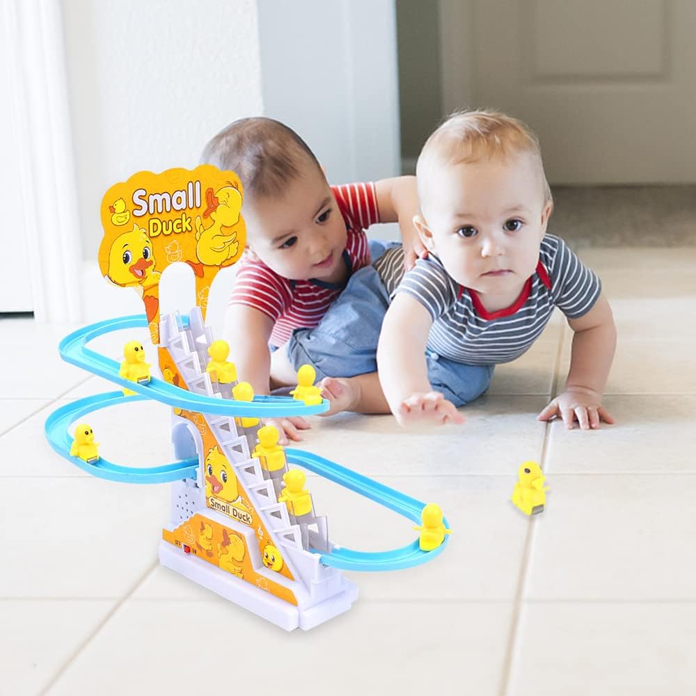 Jouet Musical de d'Escalade de Canard pour Enfants - Mon Adorable Bébé