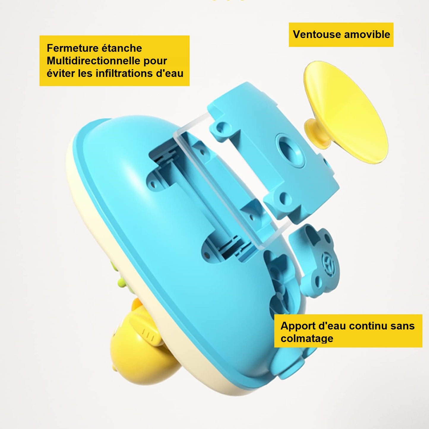 Jouet de Bain Canard Électrique pour Enfants - Mon Adorable Bébé