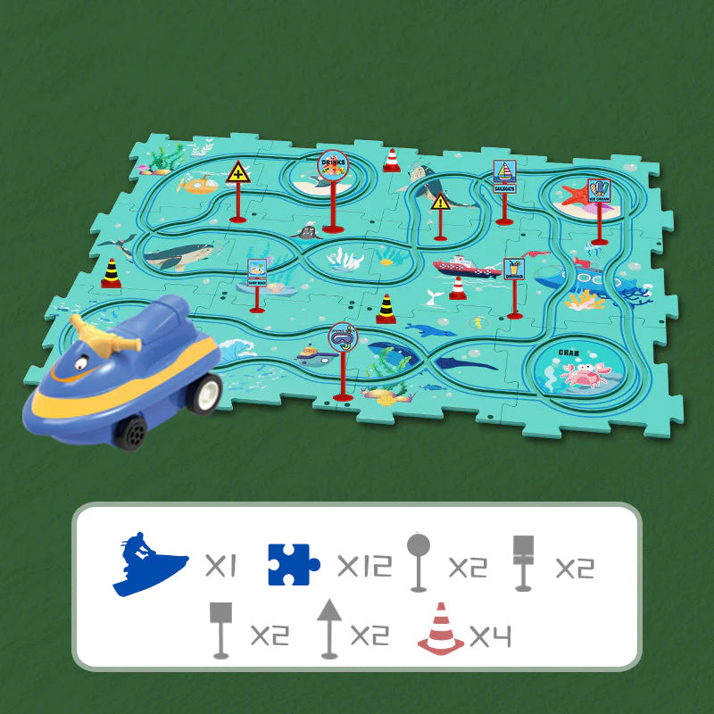 Jouet de Piste en Puzzle pour Enfants - FunPath