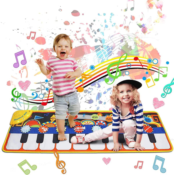 Jouet de Tapis Piano Musical pour Enfants - Mon Adorable Bébé