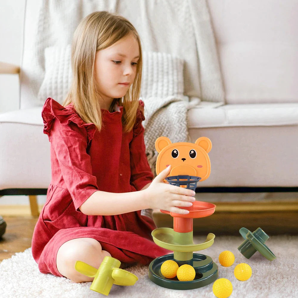 Jouet de Tour à Balle - Montessori Mon Adorablé Bébé
