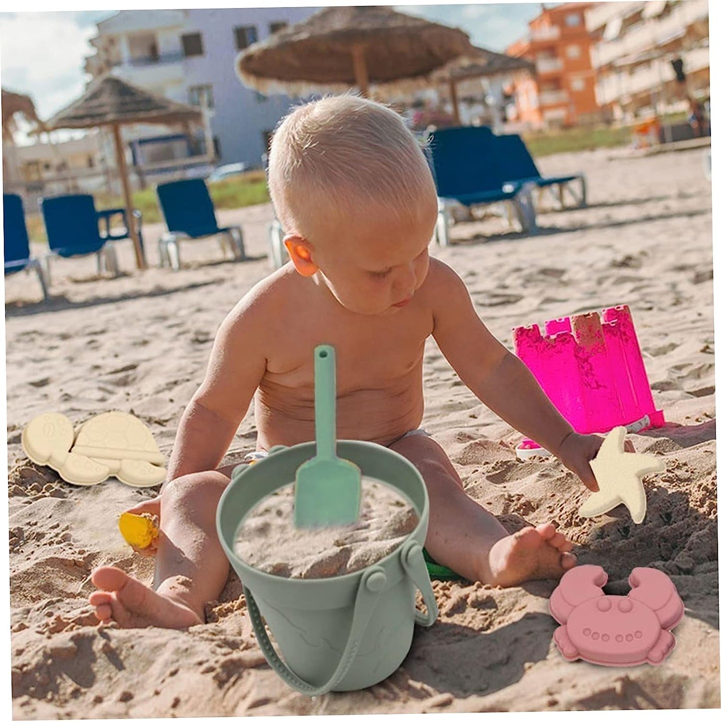 Jouets de Seau de Plage pour Enfants