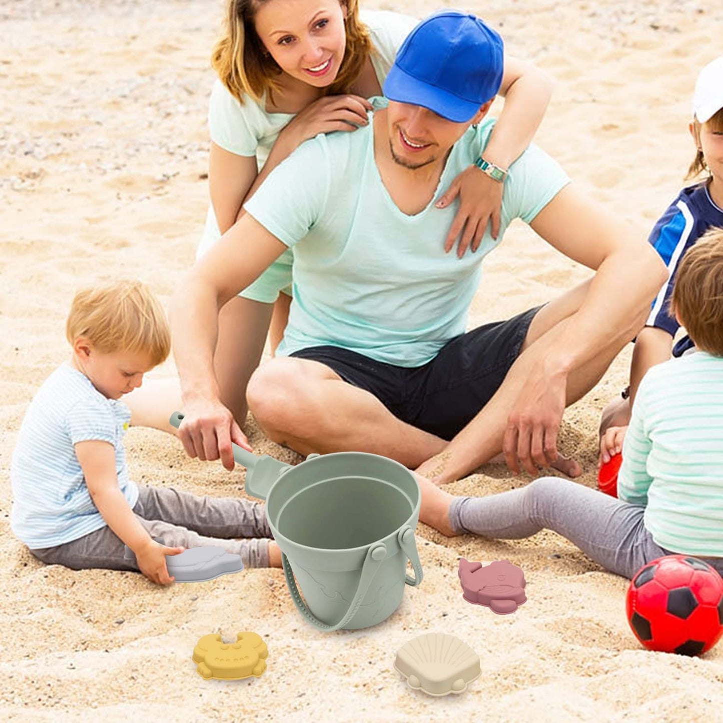 Jouets de Seau de Plage pour Enfants