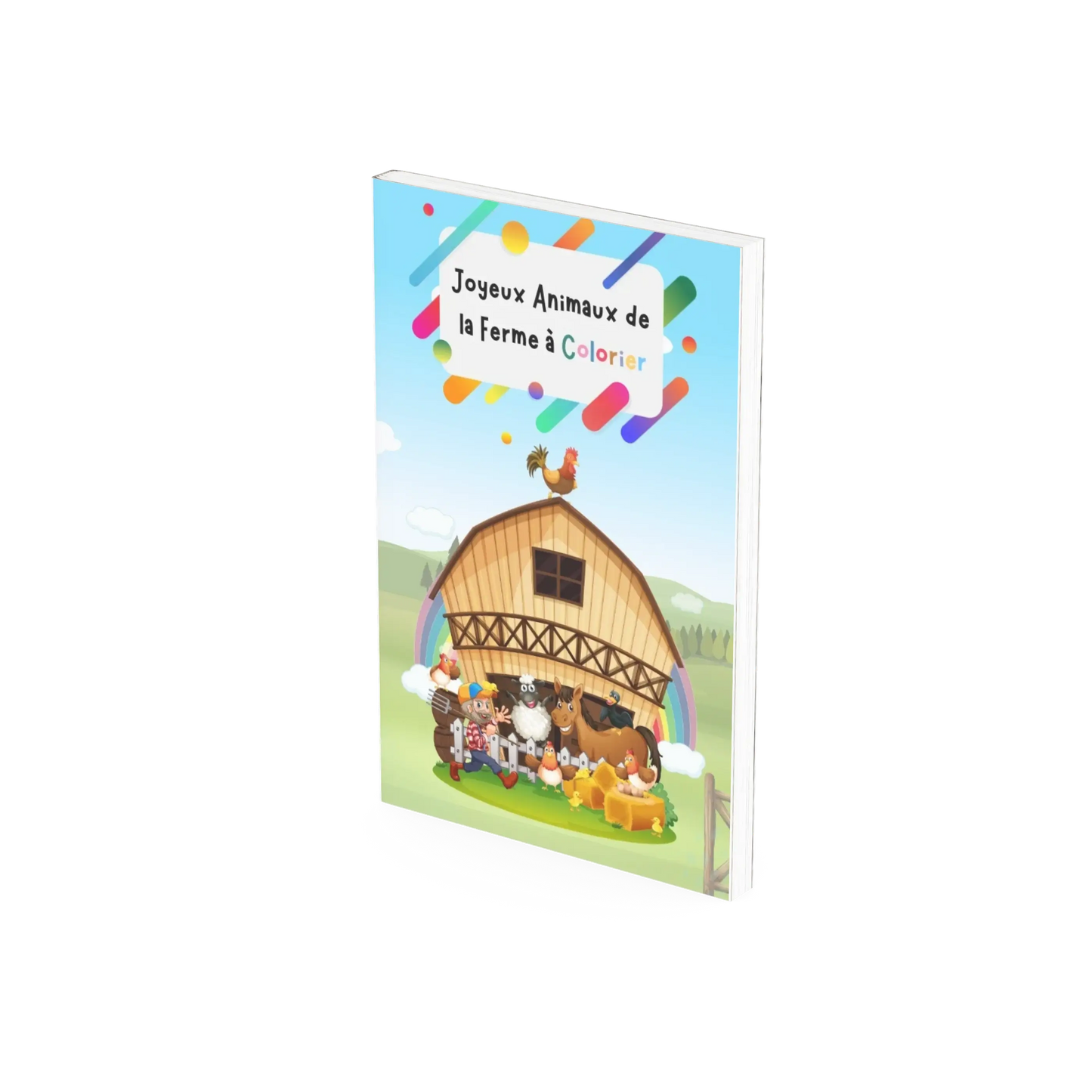 Joyeux Animaux de la Ferme à Colorier