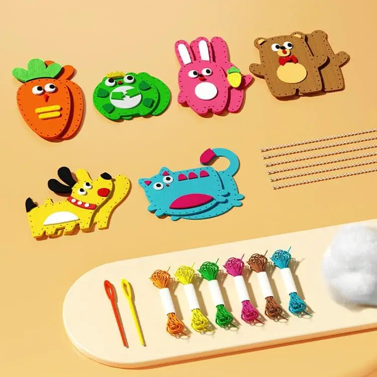 Kit de couture pour enfants composants