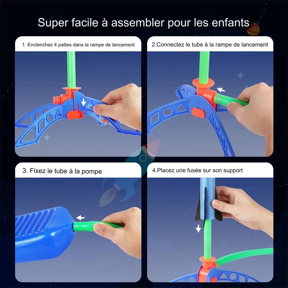 Lanceur de Fusée à Air pour Enfants