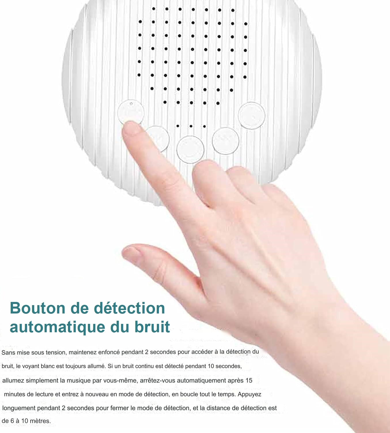 Machine à Bruit Blanc pour Bébé - Mon Adorable Bébé