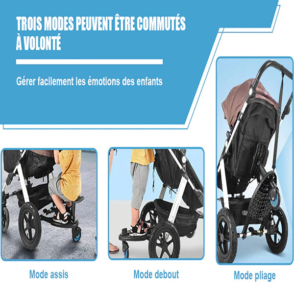 Marche Pied Poussette pour Enfants - Mon Adorable Bébé