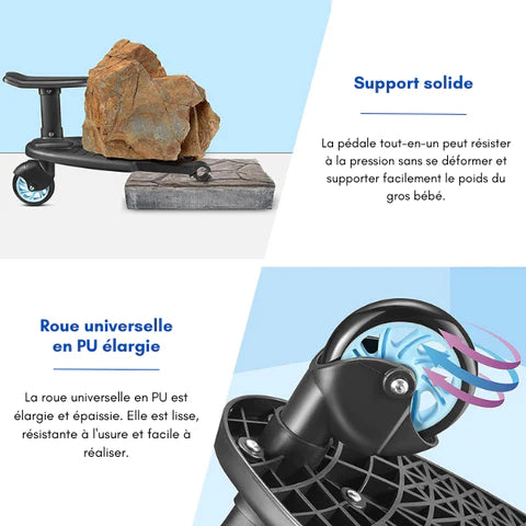 Marche Pied Poussette pour Enfants - Mon Adorable Bébé