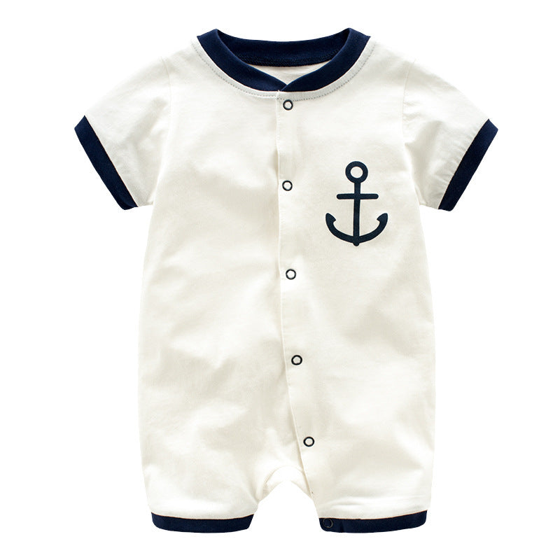 Marinière Adorable pour Bébé Blanc - Mon Adorable Bébé