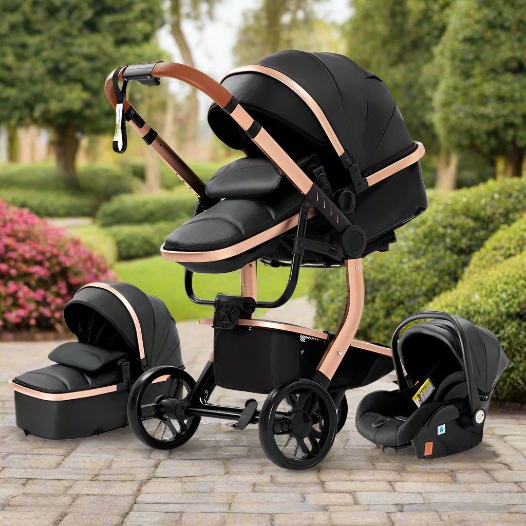 Poussette pour bébés en cuir | RichRide