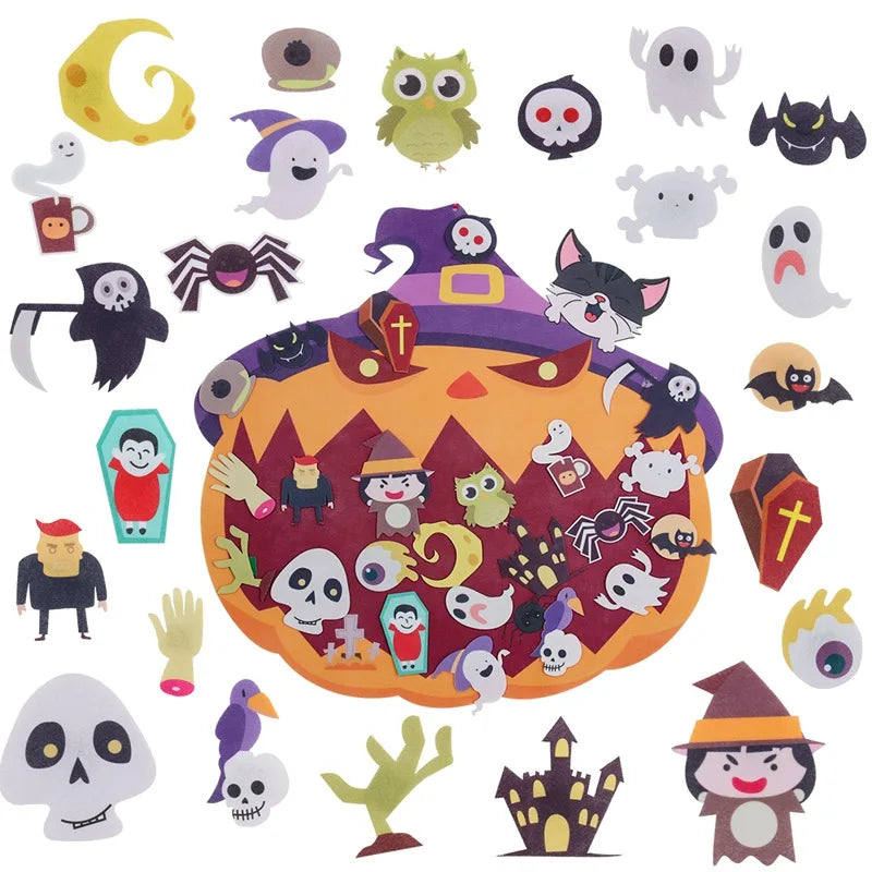 Citrouille d'Halloween Montessori | PumpkinPlay