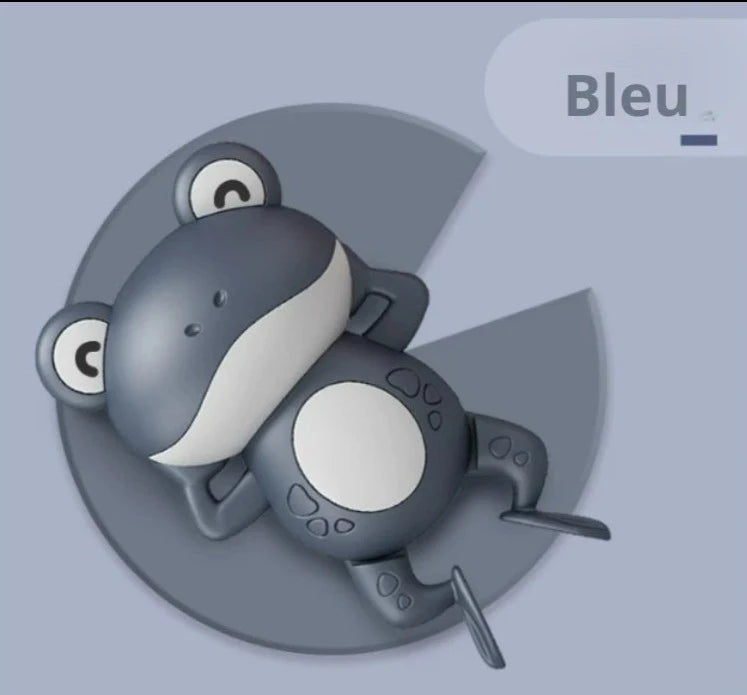 Jouet de Bain Grenouille Nageuse Bleu- Mon Adorable Bébé